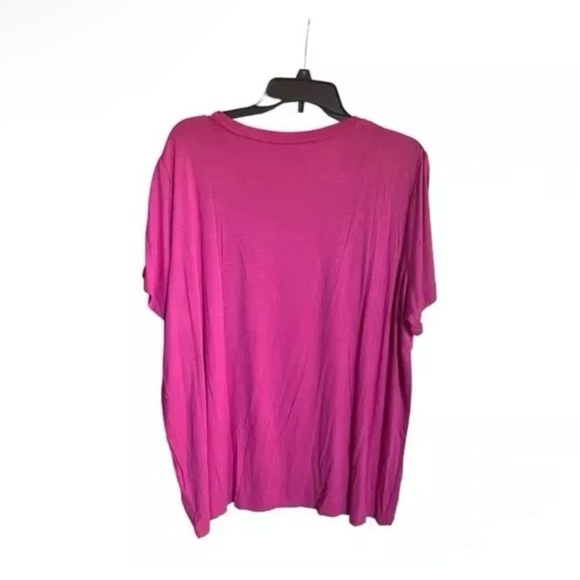 PSK Collective Women's Size 2X Pink Beauty Active Tee NWT - Picture 2 of 10